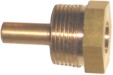 Brass thermowell 2 inch fat