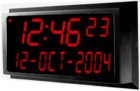 led clock calendar metal straight 6 digits 2_3 inch