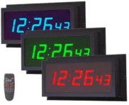 led clock metal 6 digits 2_3 inch smaller sec