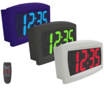 led clock indoor plastic 4 digits 4 inch