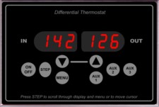 DSD4 Differential Thermostat Face